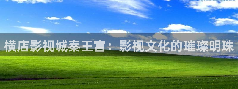 西安红叶影城：横店影视城秦王宫：影视文化的璀璨明珠